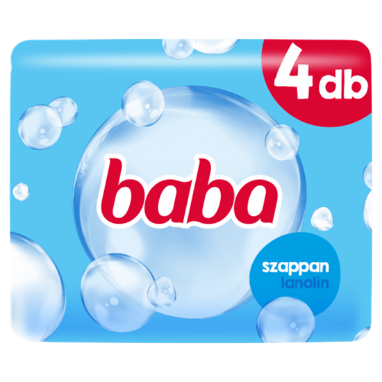 Baba lanolin szappan 4 x 90 g 