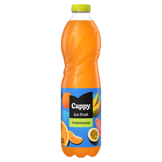 Cappy Ice Fruit Multivitamin szénsavmentes vegyesgyümölcs ital mangosztán ízesítéssel 1,5 l