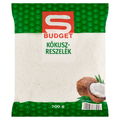 S-Budget kókuszreszelék 200 g