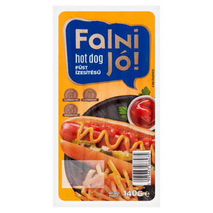 Falni Jó! füst ízesítésű hot-dog 140 g