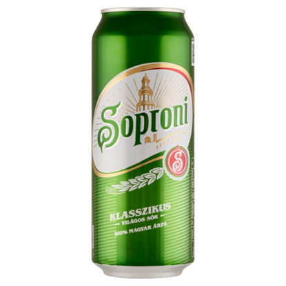 Soproni 0,5l dobozos