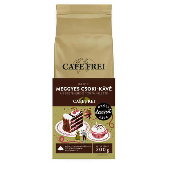 Café frei bajor meggyes-csoki