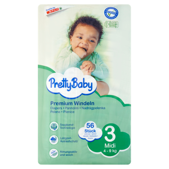 Pretty baby pelenka3midi 56db