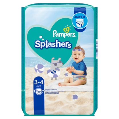 Pampers úszópel. s3 12db