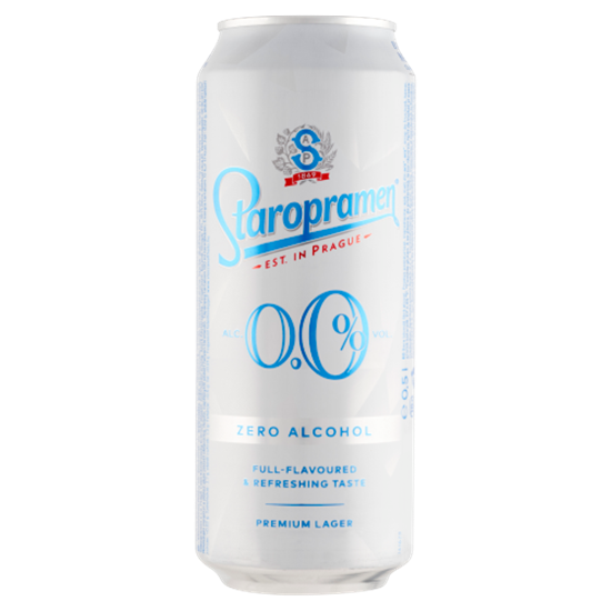 Staropramen 0,0% sör 0,5l