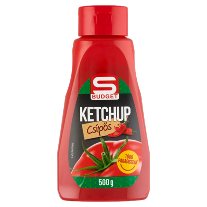 S-budget ketchup csípõs 500g