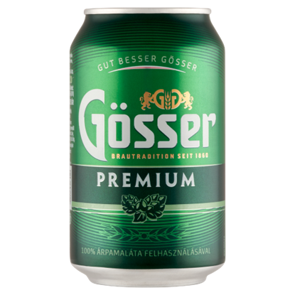 Gösser premium 0,33l dobozos