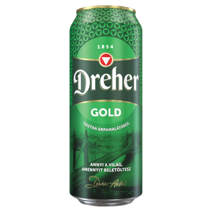 Dreher gold 0,5l dobozos