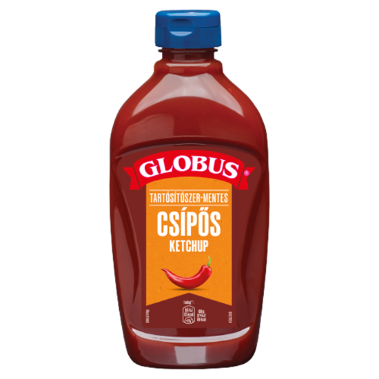 Globus csípős ketchup 470 g