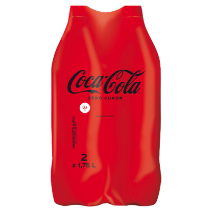 Coca-cola zero 2*1,75l pet