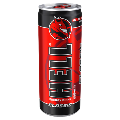 Hell classic energiaital250 ml