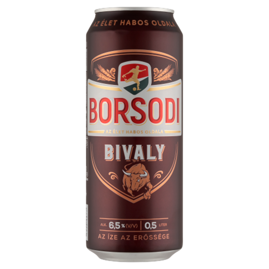 Borsodi bivaly 0.5l dobozos