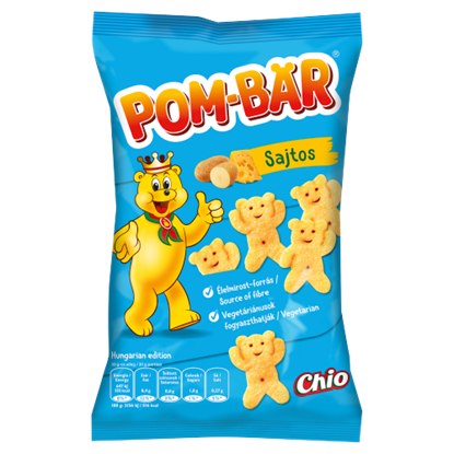 Pom-Bär sajtos burgonyasnack 50 g