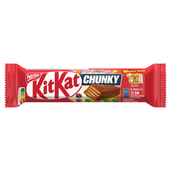 KitKat Chunky kakaós-krémmel töltött ostya tejcsokoládéban 40 g 