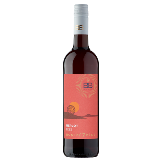 Bb h7vége merlot 0,75l édes vö