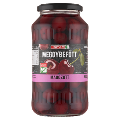 SPAR magozott meggybefőtt 680 g