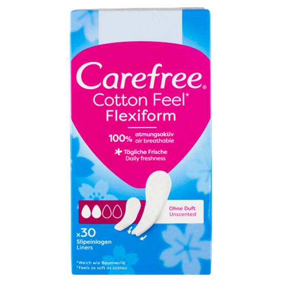 Carefree Cotton Feel Flexiform tisztasági betét 30 db