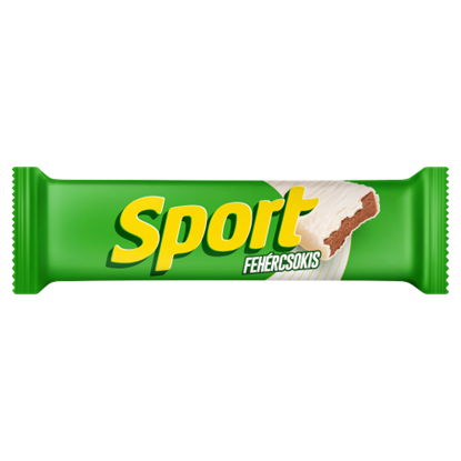 Sport szelet fehércsokis 31g