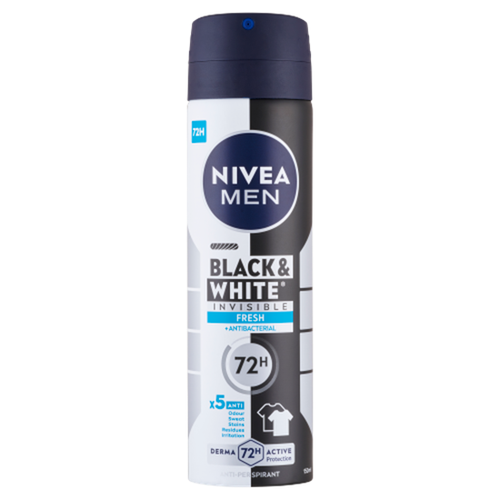 NIVEA MEN Black & White Invisible Fresh deo spray 150 ml