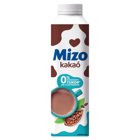 Mizo sovány, laktózmentes kakaó édesítőszerekkel 450 ml