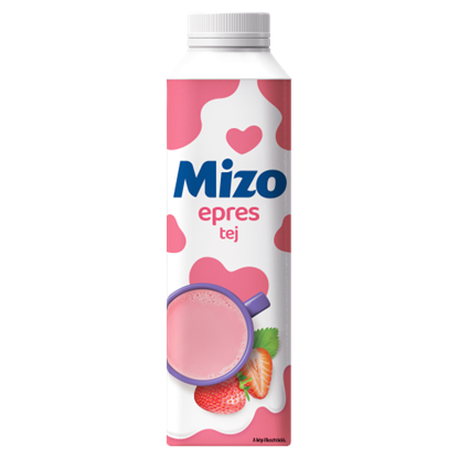 Mizo zsírszegény epres tej 450 ml