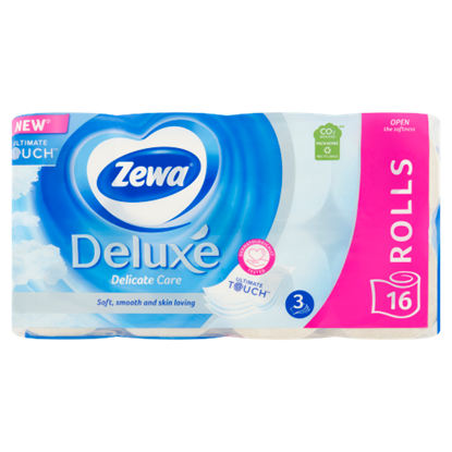 Zewa Deluxe Delicate Care toalettpapír 3 rétegű 16 tekercs