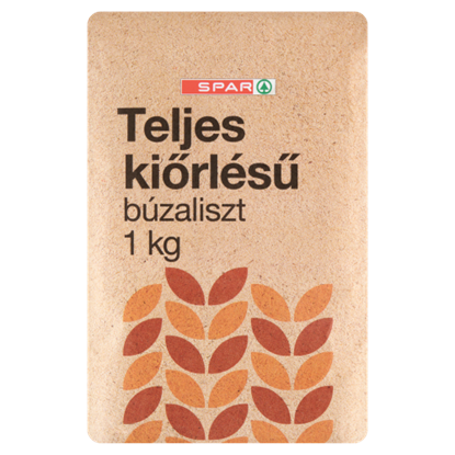 SPAR teljes kiőrlésű búzaliszt 1 kg