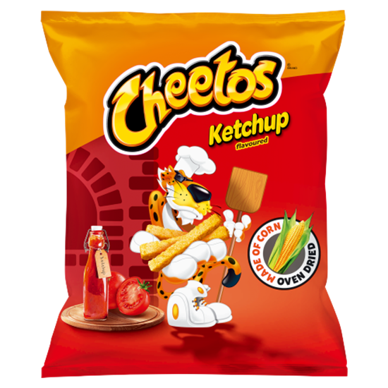 Cheetos ketchup ízesítésű kukoricasnack 43 g