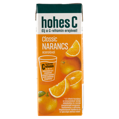 Hohes C Classic 100% narancslé 0,2 l