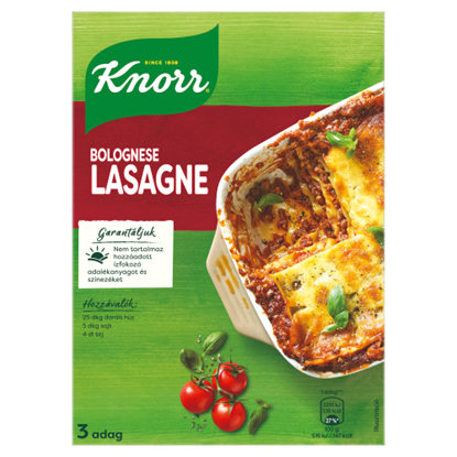 Knorr lasagne tészta bolognai mártással 205 g