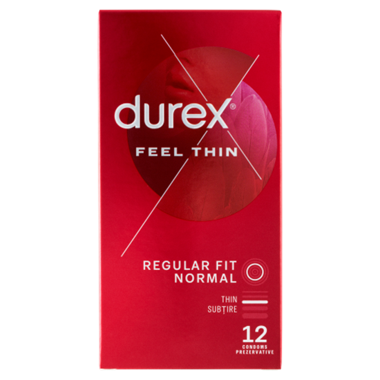 Durex Feel Thin óvszer 12 db