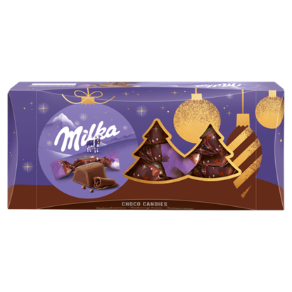 Milka alpesi tejcsokoládé szaloncukor kakaós krémtöltelékkel 350 g