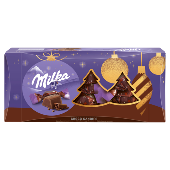 Milka alpesi tejcsokoládé szaloncukor kakaós krémtöltelékkel 350 g