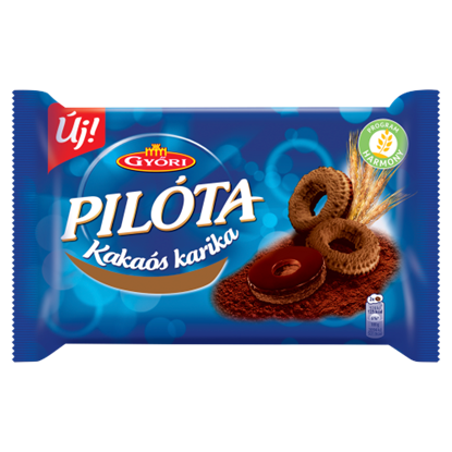 Pilóta kakaós karika 150g