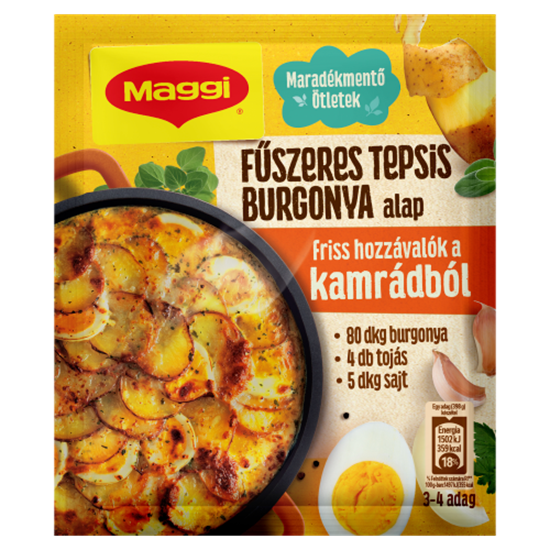 Maggi fűszeres tepsis burgonya alap 42 g