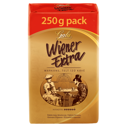 Gala Wiener Extra őrölt, pörkölt kávé 250 g