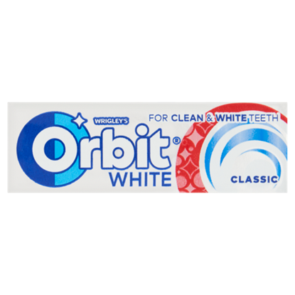 Orbit White Classic mentaízű cukormentes rágógumi édesítőszerrel 14 g