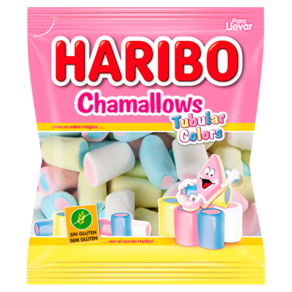 Haribo chamallows tubular