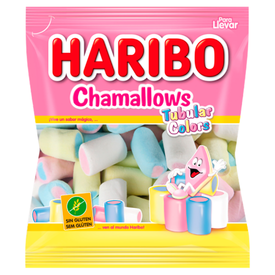 Haribo chamallows tubular