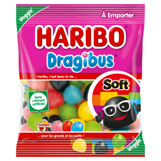 Haribo dragibus soft 120g