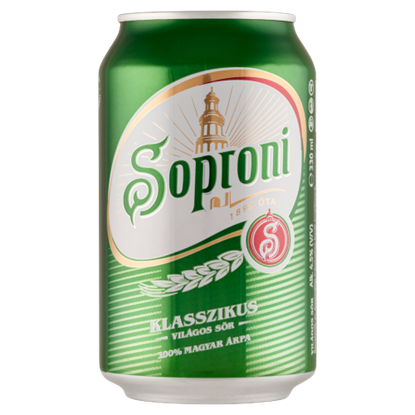 Soproni 0,33l doboz