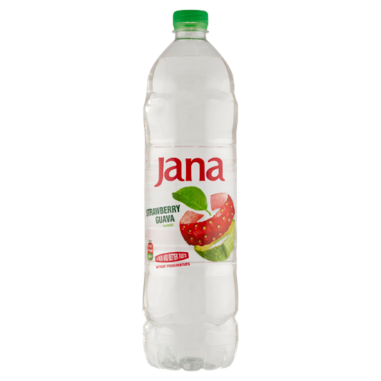 Jana eper és guava ízű, energiaszegény, szénsavmentes üdítőital 1,5 l