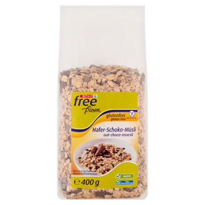 Spar free f. csokis müzli 400g