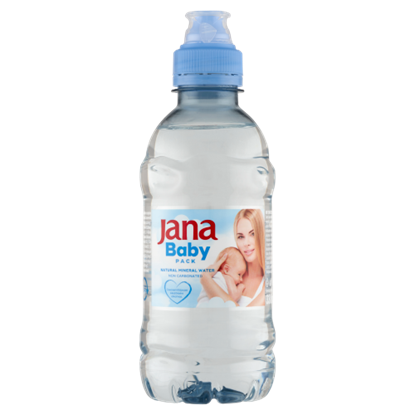 Jana Baby természetes szénsavmentes ásványvíz 330 ml