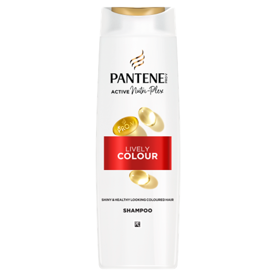 Pantene Pro-V Lively Repair sampon, Pro-V formula+antioxidánsok, festett hajra, 400 ml