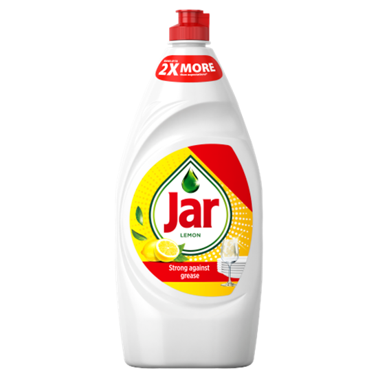 Jar Lemon Folyékony Mosogatószer. Zsíroldó Áztatás Nélkül Eltávolítja A Zsíros Szennyeződéseket900ML