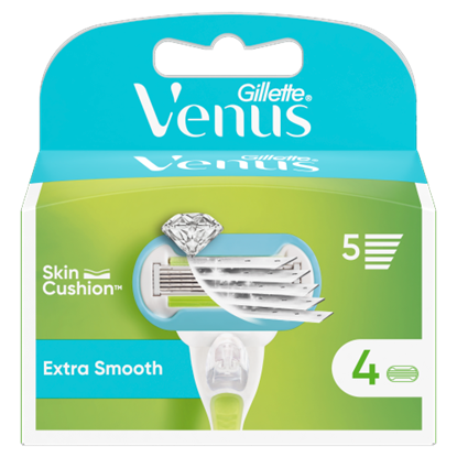 Venus Extra smooth Borotvabetét x4