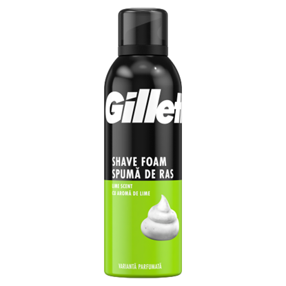 Gillette Classic Lime Borotvahab Férfiak Számára, Lime Illattal, 200ml