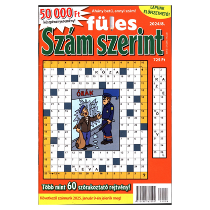 Füles szám szerint